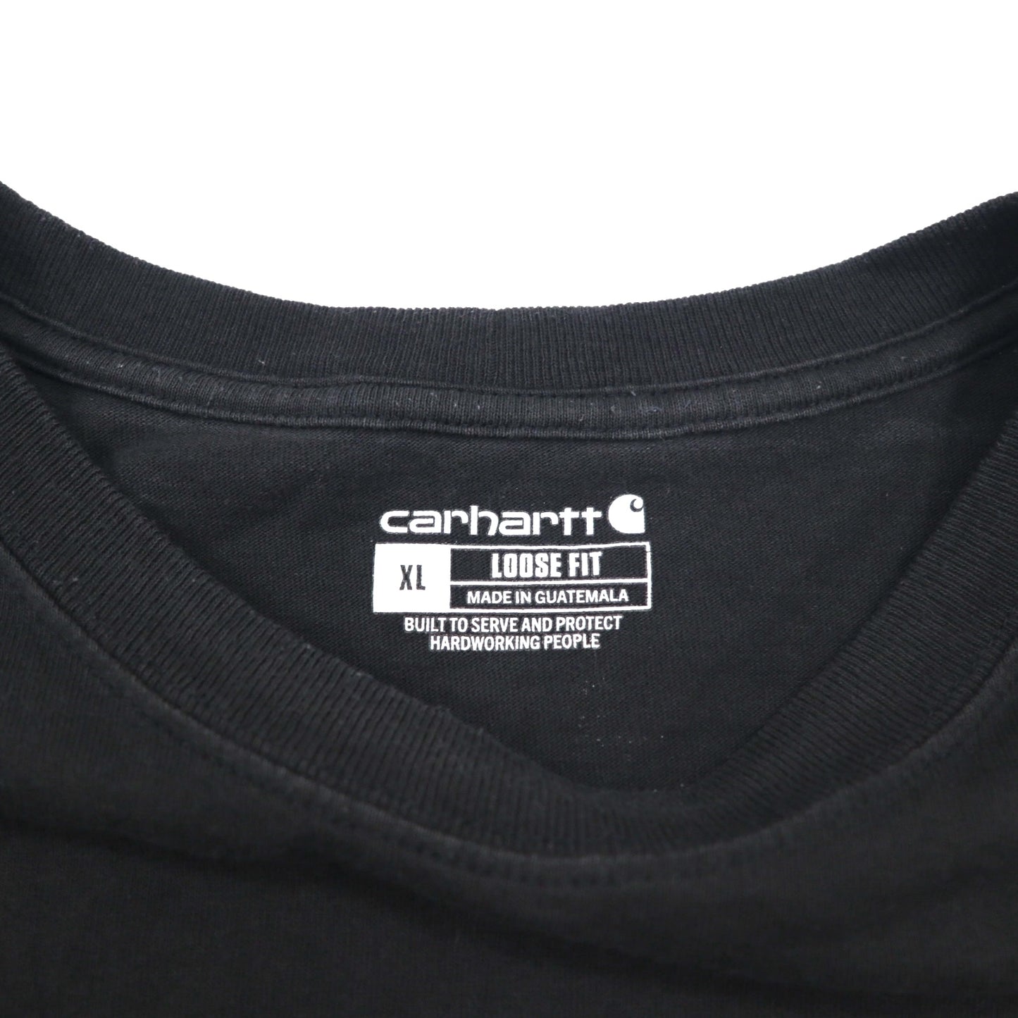 carhartt ルーズフィット ポケット Tシャツ ポケT XL LOOSE FIT ブラック コットン