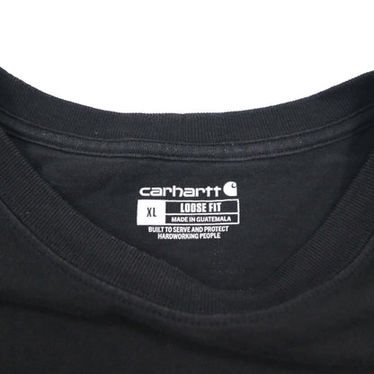 carhartt ルーズフィット ポケット Tシャツ ポケT XL LOOSE FIT ブラック コットン