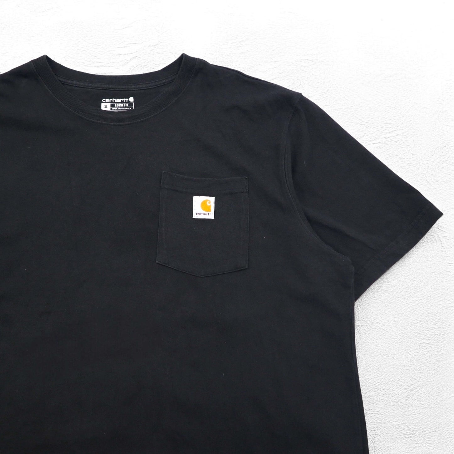 carhartt ルーズフィット ポケット Tシャツ ポケT XL LOOSE FIT ブラック コットン