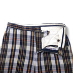 Polo by Ralph Lauren 90s Navy Check Cotton Shorts, Size M