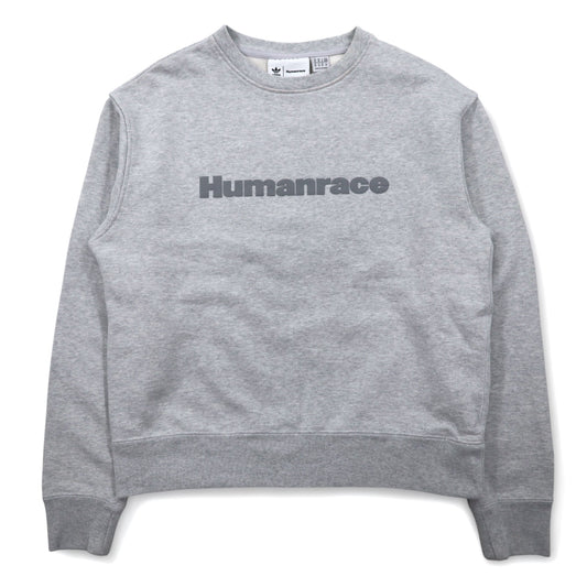 Humanrace ( adidas originals × Pharrell Williams ) ヒューマンレース スウェット XL グレー BASIC CREWNECK HI5543