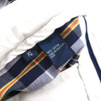 Polo by Ralph Lauren 90s Navy Check Cotton Shorts, Size M