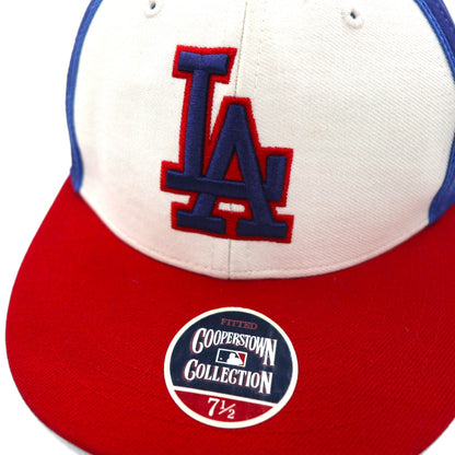 COOPERSTOWN COLLECTION ベースボールキャップ 59.6cm トリコロール MLB Los Angeles Dodgers