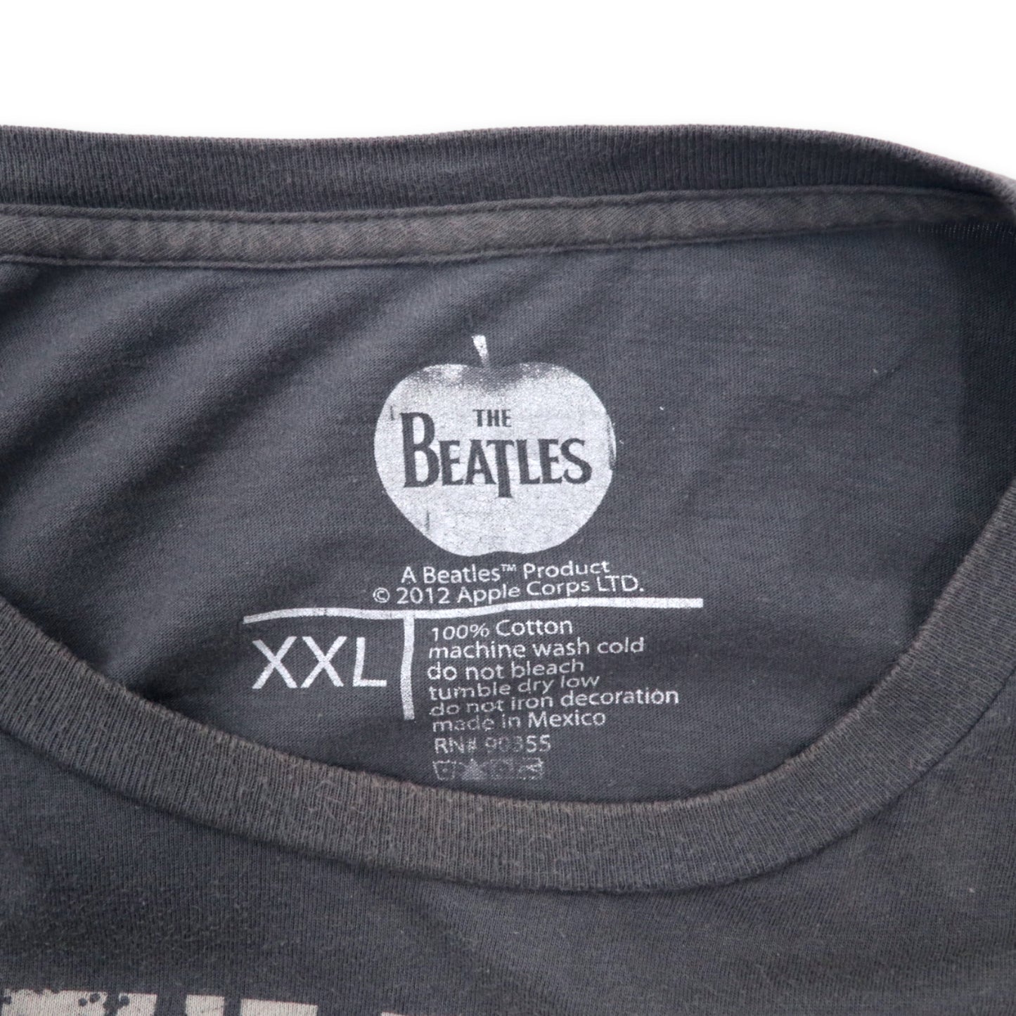 THE BEATLES ビートルズ バンドTシャツ XXL グレー コットン Please Please me ! 1963 ビッグサイズ