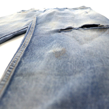 ANCELLM Selvedge Tapered Denim Pants, Size L, Indigo, Vintage Finish, ANC-PT03-B