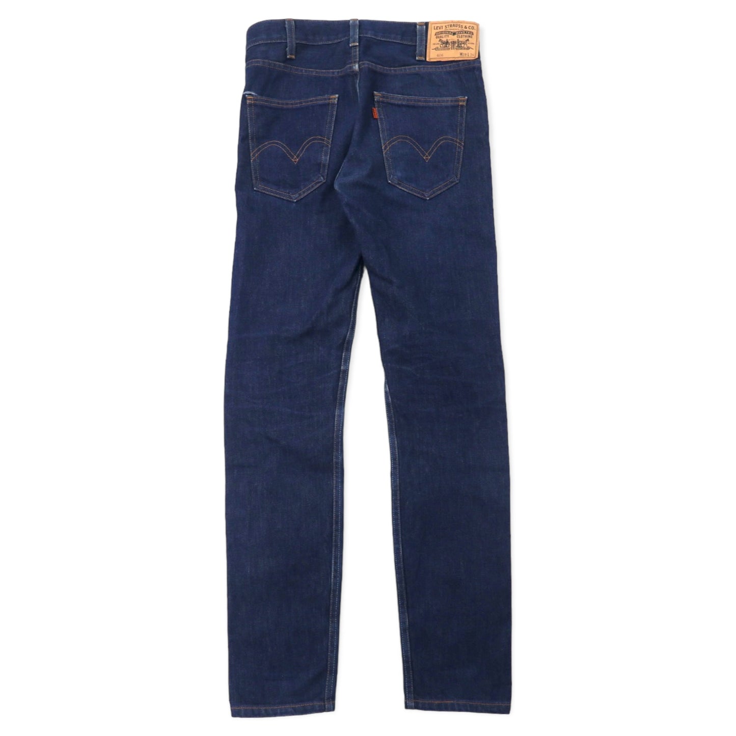 LEVIS VINTAGE CLOTHING ( LVC ) USA製 606 1969年モデル リジッド デニムパンツ 28 ブルー コットン オレンジタブ ビッグE 42TALONジップ 30605-0050