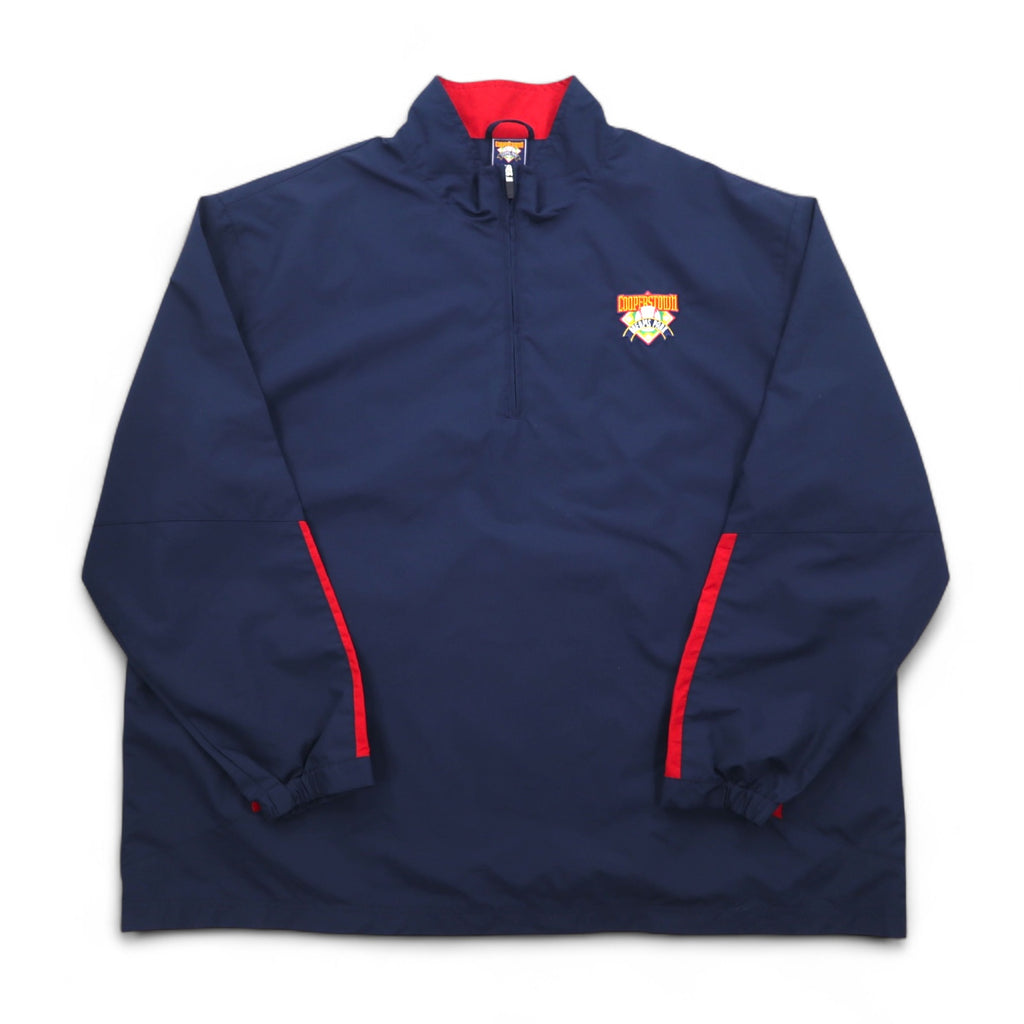 COOPERSTOWN Half-Zip Nylon Jacket, Piste, 2XL, Navy, DREAMS PARK