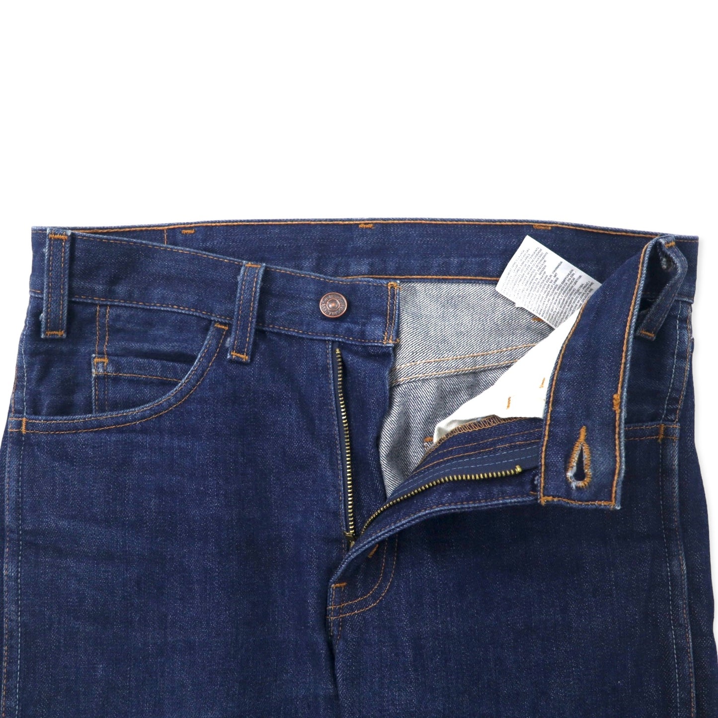 LEVIS VINTAGE CLOTHING ( LVC ) USA製 606 1969年モデル リジッド デニムパンツ 28 ブルー コットン オレンジタブ ビッグE 42TALONジップ 30605-0050