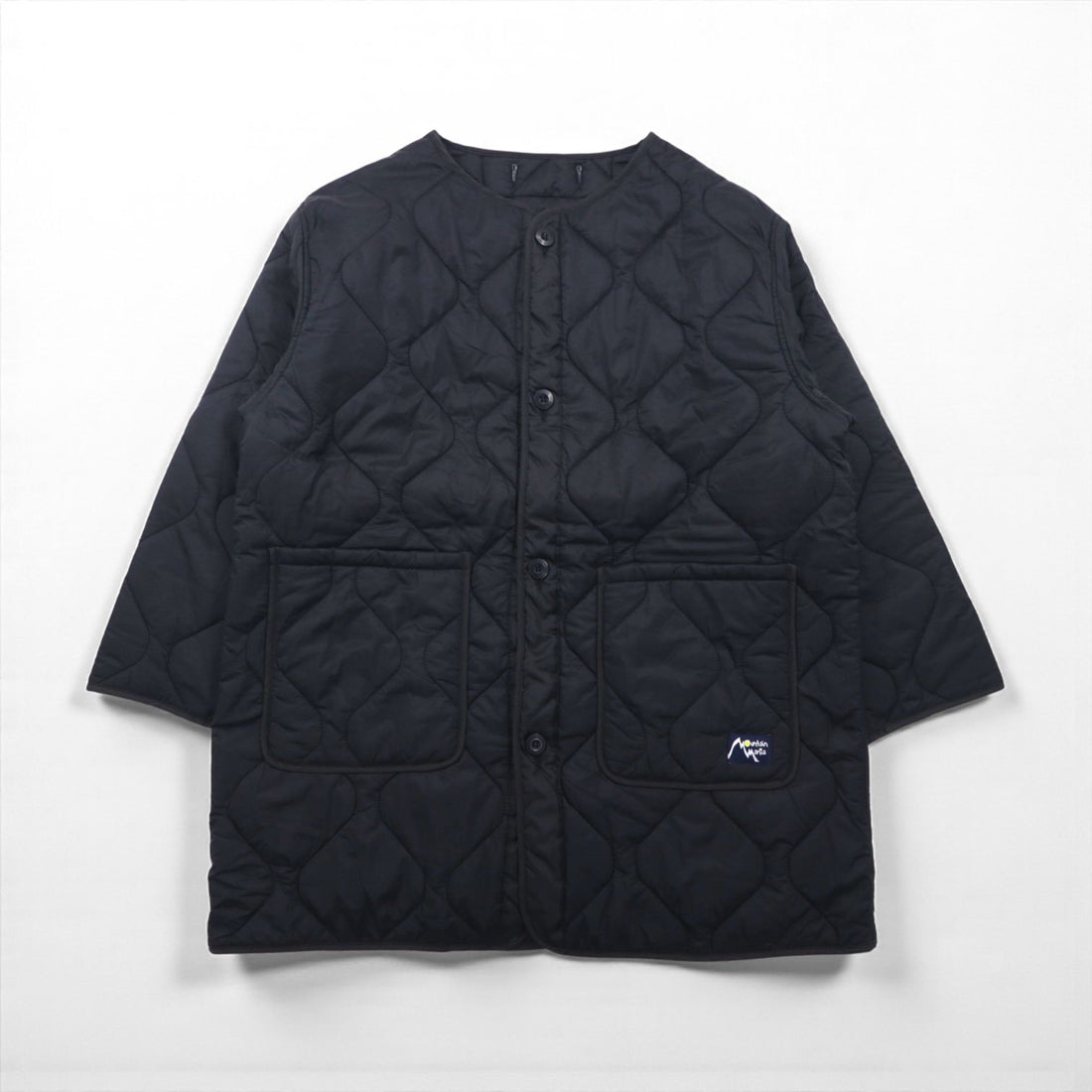 MOUNTAIN MANIA Quilted Liner Jacket, Medium, Black, Padding, 20A-BSL326-MM
