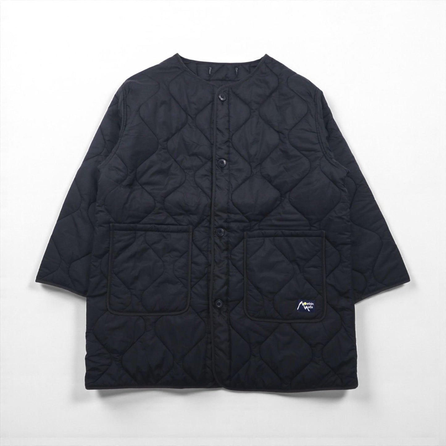 MOUNTAIN MANIA Quilted Liner Jacket, Medium, Black, Padding, 20A-BSL326-MM