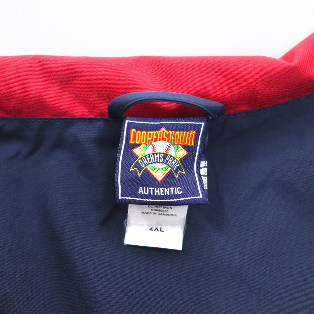 COOPERSTOWN Half-Zip Nylon Jacket, Piste, 2XL, Navy, DREAMS PARK