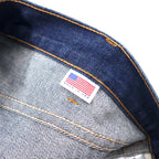 LEVIS VINTAGE CLOTHING ( LVC ) USA製 606 1969年モデル リジッド デニムパンツ 28 ブルー コットン オレンジタブ ビッグE 42TALONジップ 30605-0050