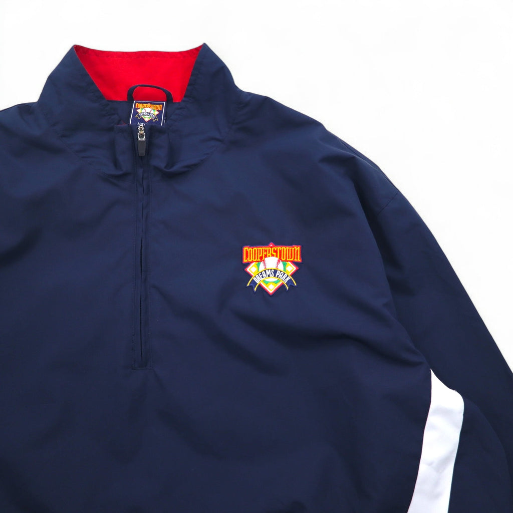 COOPERSTOWN Half-Zip Nylon Jacket, Piste, 2XL, Navy, DREAMS PARK
