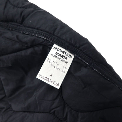 MOUNTAIN MANIA Quilted Liner Jacket, Medium, Black, Padding, 20A-BSL326-MM