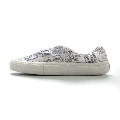 VANS x COMME des GARÇONS VAULT Authentic LX CDG Sneakers, Size 27cm, White Canvas and Cotton, VN0A33TAKXY