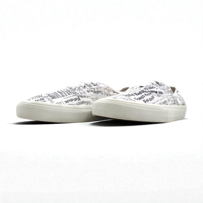 VANS x COMME des GARÇONS VAULT Authentic LX CDG Sneakers, Size 27cm, White Canvas and Cotton, VN0A33TAKXY