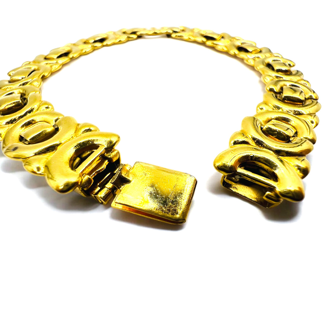 CELINE Made in Italy Vintage Bracelet Gold Triomphe