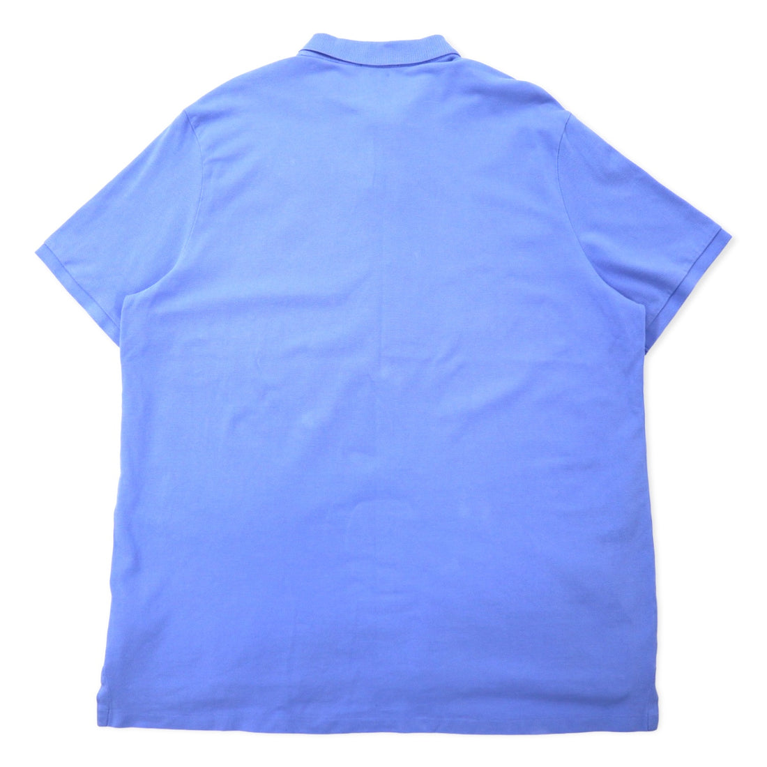 POLO RALPH LAUREN Polo shirt XXL Blue Cotton Pique Classic Fit Small pony embroidery Big size