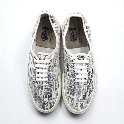 VANS x COMME des GARÇONS VAULT Authentic LX CDG Sneakers, Size 27cm, White Canvas and Cotton, VN0A33TAKXY