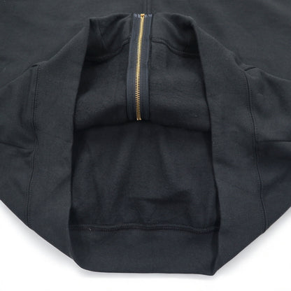 Carhartt フルジップパーカー XL ブラック 裏起毛 DELTA 刺繍 MIDWEIGHT HOODED ZIPFRONT SWEAT K122 メキシコ製 未使用品