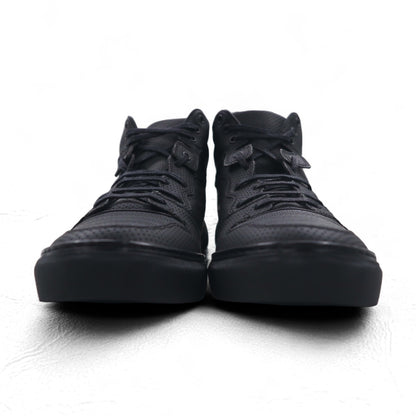 BALENCIAGA モノクローム ハイ Monochrome スニーカー 27cm ブラック パンチングレザー Perforated High 373406 スペイン製 未使用品