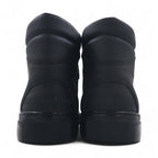 BALENCIAGA モノクローム ハイ Monochrome スニーカー 27cm ブラック パンチングレザー Perforated High 373406 スペイン製 未使用品