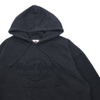 Hard Rock HOTEL 90年代 ロゴ刺繍 プルオーバー パーカー XXL グレー PUNTA CANA