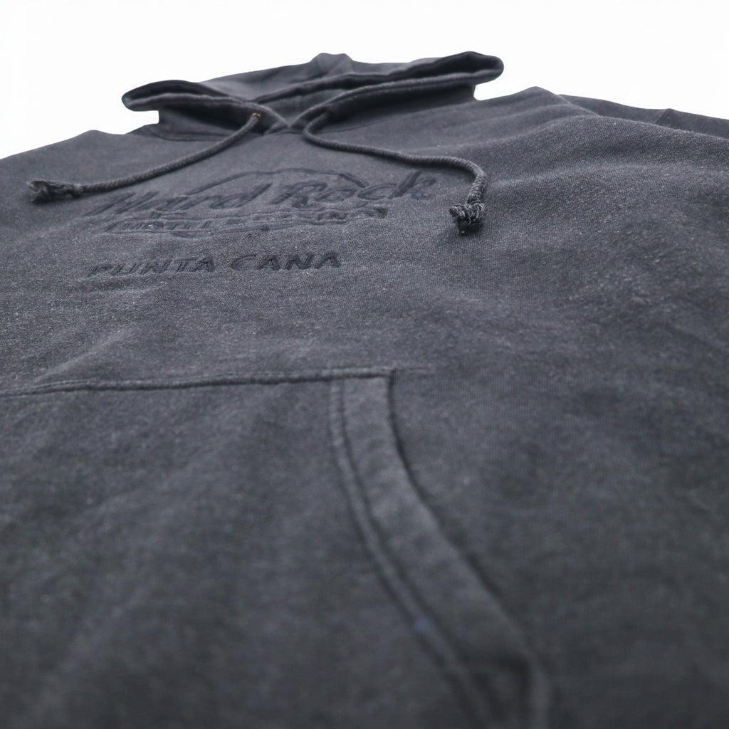 Hard Rock HOTEL 90年代 ロゴ刺繍 プルオーバー パーカー XXL グレー PUNTA CANA
