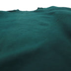 FRUIT OF THE LOOM Blank Sweatshirt, XL, Green, Solid Cotton, Fleece Lining