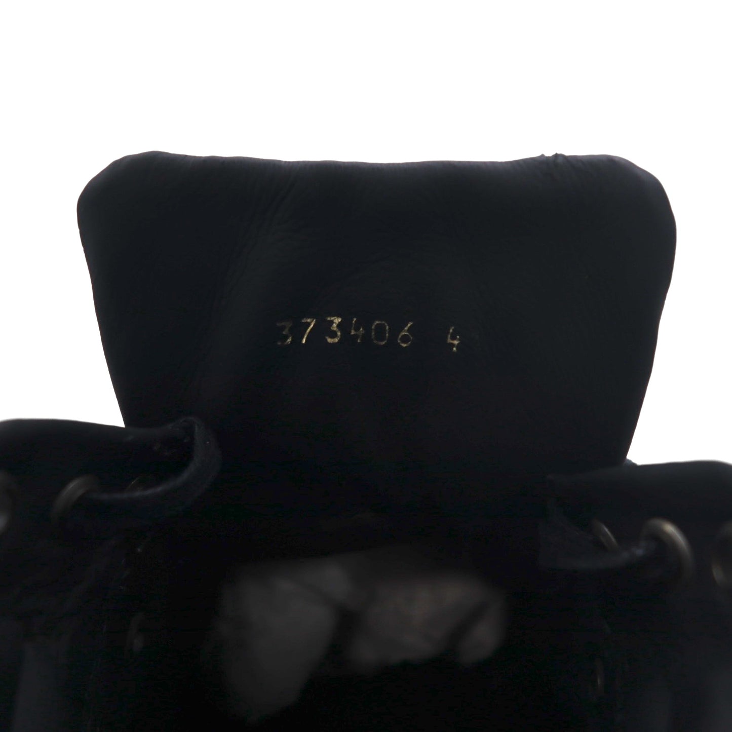 BALENCIAGA モノクローム ハイ Monochrome スニーカー 27cm ブラック パンチングレザー Perforated High 373406 スペイン製 未使用品