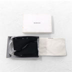 BALENCIAGA モノクローム ハイ Monochrome スニーカー 27cm ブラック パンチングレザー Perforated High 373406 スペイン製 未使用品