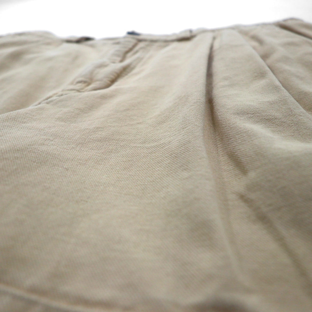 Patagonia 90s Snow-Free Tag Organic Cotton Two-Pleated Chino Shorts, Size M, Beige, 57822