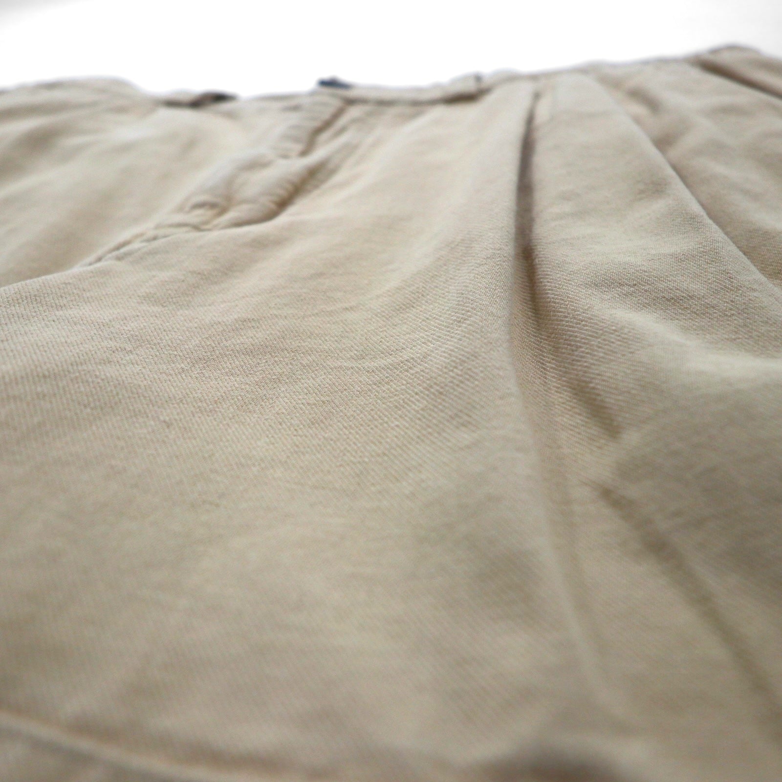 Patagonia 90s Snow-Free Tag Organic Cotton Two-Pleated Chino Shorts, Size M, Beige, 57822