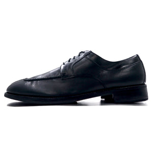 COLE HAAN Split Toe U-Tip Dress Shoes 28.5cm Black Leather Wingtip 01594