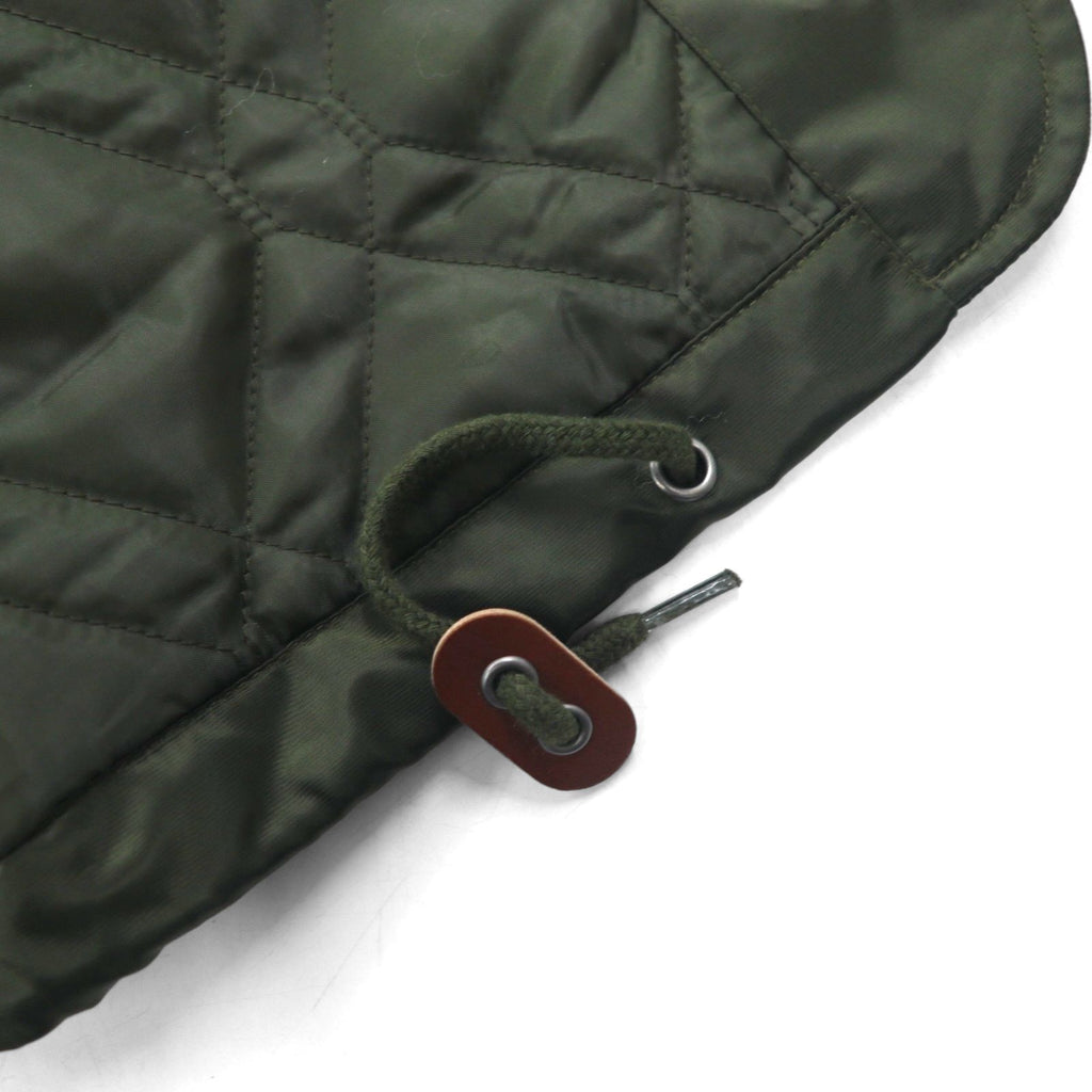 MAJESTIC x FRAMMENTO CUORE Nylon Tailored Jacket, Size M, Khaki, Padded, XM23-MAJ-0009-GRN6, nano universe Exclusive