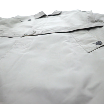 gotairiku Gotairiku Bal collar coat, trench coat, M, beige, polyester, with belt