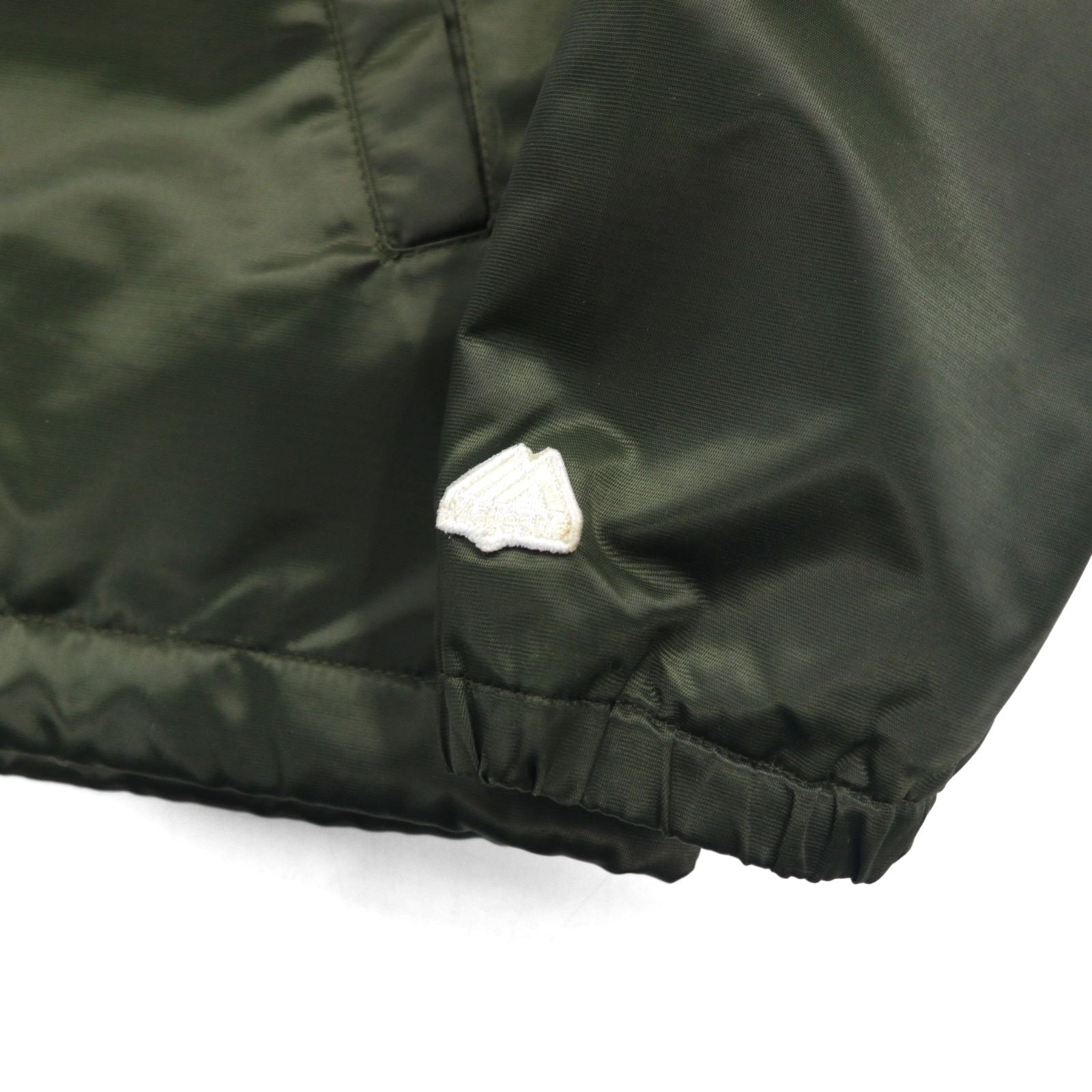 MAJESTIC x FRAMMENTO CUORE Nylon Tailored Jacket, Size M, Khaki, Padded, XM23-MAJ-0009-GRN6, nano universe Exclusive