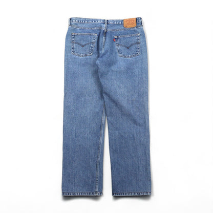 Levi's 90s Made in USA 501 Denim Jeans, Size L, Indigo, Blue, Button Fly, 5010114