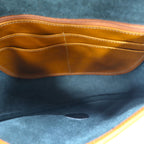 DOONEY &amp; BOURKE USA-MADE NAVIGATED ALL WEATHER GRAINED LEATHER SHOULDER BAG