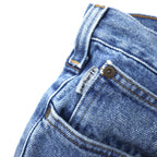 Carhartt Traditional Fit Denim Pants 36 Blue Cotton B480LVB Made in Mexico