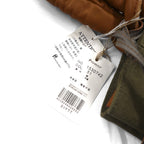 Dakota Leather Handle Canvas Tote Bag Shoulder Bag Khaki Cowhide 1530742 Unused