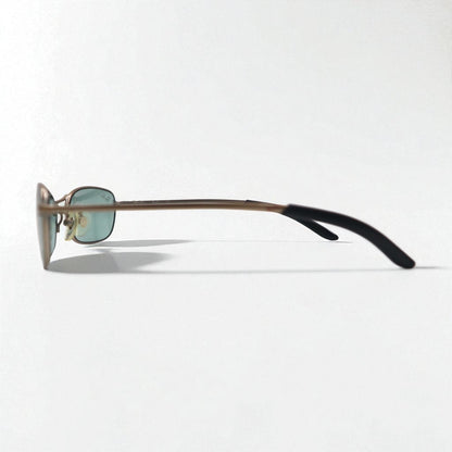 Ray-Ban レクタングル サングラス メタルフレーム ゴールド RB3210 026/82 55-18-130