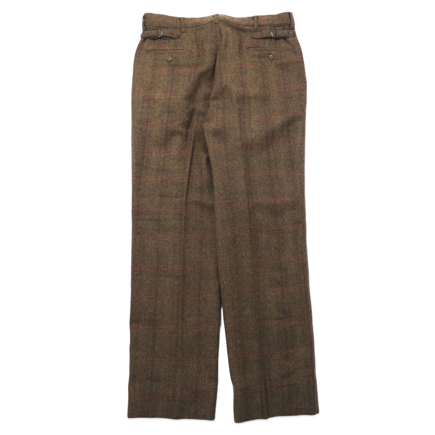 USA Made Polo by Ralph Lauren Tweed Tack Slacks Pants 36 Brown