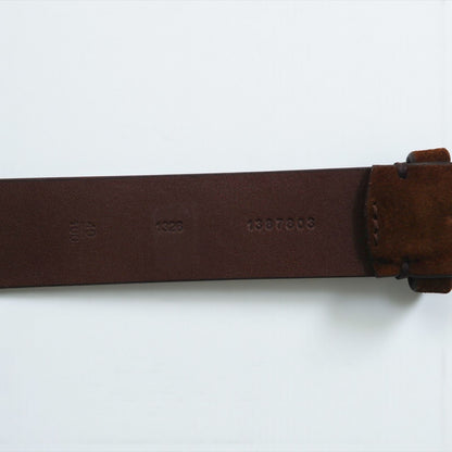 Polo Ralph Lauren イタリアンレザー ベルト ブラウン レザー ゴールド バックル 405188056-213 未使用品