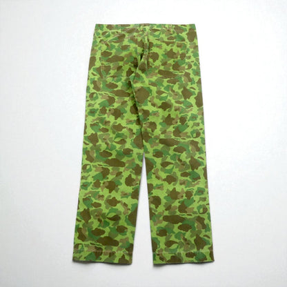 USMC 米軍 P-1941 ミリタリー ユーティリティパンツ L カーキ カモフラ ダックハンターレプリカ デッドストック 未使用品