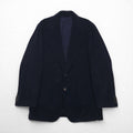 HUGO BOSS 2B Corduroy Tailored Jacket/Blazer, Size L, Navy, Made in Poland