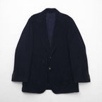 HUGO BOSS 2B Corduroy Tailored Jacket/Blazer, Size L, Navy, Made in Poland