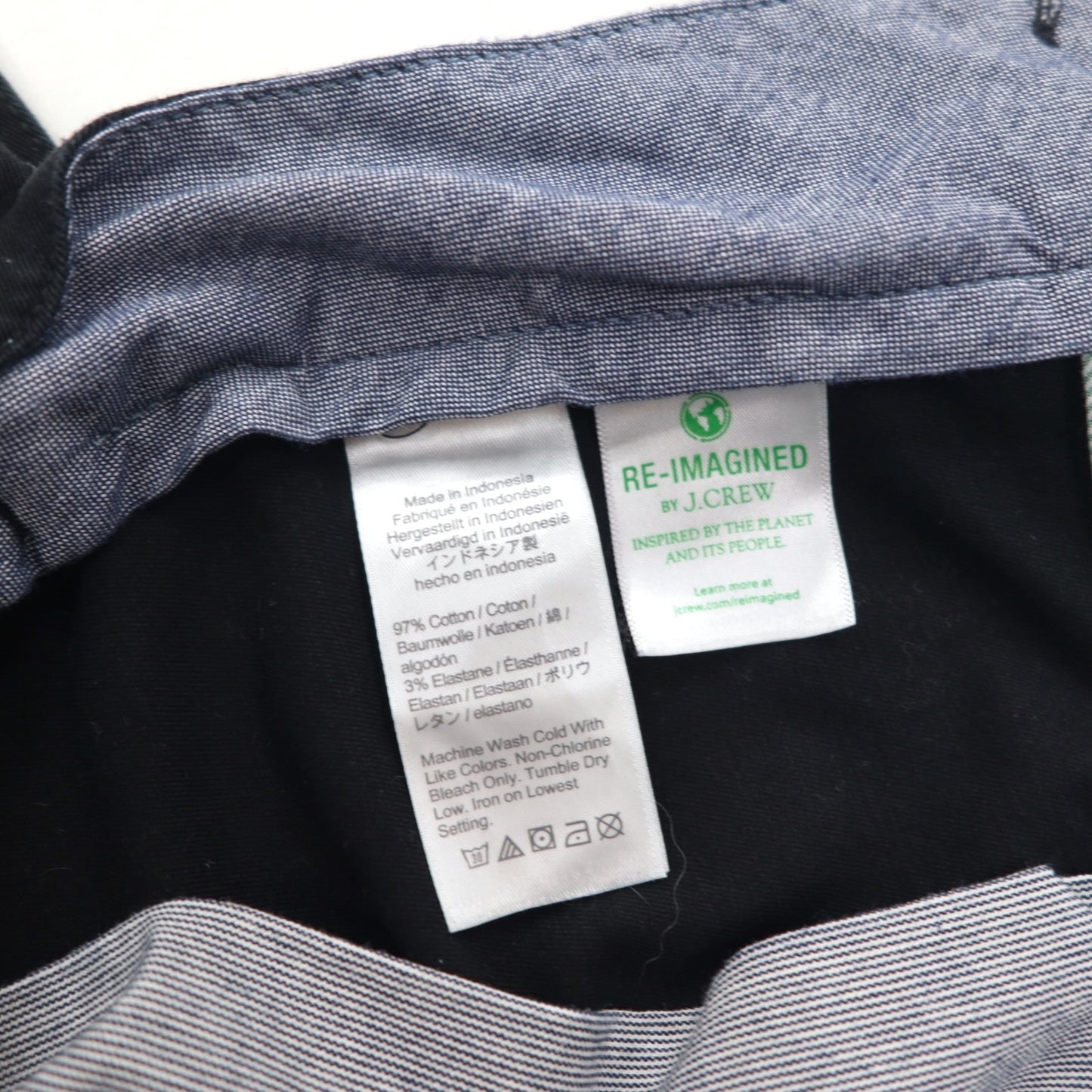 J.CREW ストレッチ スキニーパンツ Ｍ ブラック コットン 250 SKINNY