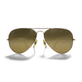 Ray-Ban Italian Made Aviator Teardrop Sunglasses Metal LARGE METAL 001/3K 58◻︎14 2N