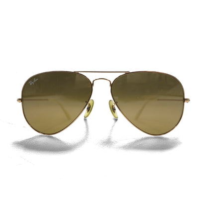 Ray-Ban イタリア製 アビエーター AVIATOR ティアドロップ サングラス メタル LARGE METAL 001/3K 58◻︎14 2N